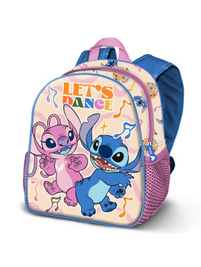 Mochila 3D Elite Rosa Disney Lilo y Stitch Dance