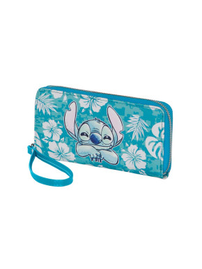 Billetero Essential Azul Disney Lilo y Stitch Aloha