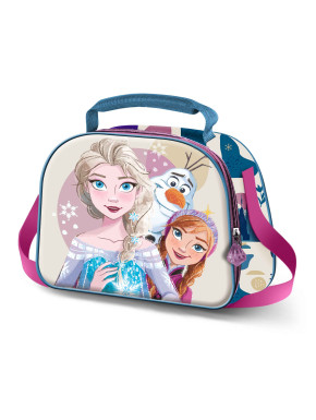 Bolsa Portamerienda 3D Blanco Frozen 2 Snow Disney