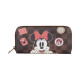 Billetero Essential Marrón Minnie Mouse Journey Disney