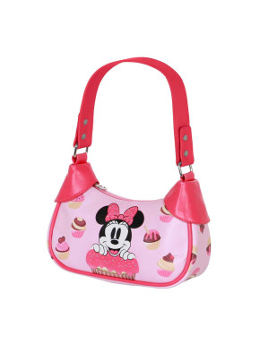 Bolso Fancy Casual Rosa Minnie Mouse Muffin Disney