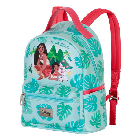 Mochila Heady Pequeña Azul Disney Vaiana Family