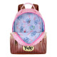 Mochila Heady Pequeña Rosa Disney Lilo y Stitch Muffin