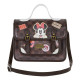 Bolso-Mochila Satchel Marrón Disney Minnie Mouse Journey