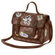 Bolso-Mochila Satchel Marrón Disney Mickey Mouse Journey