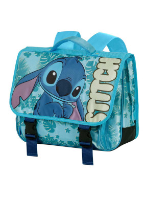 Mochila Cartable 2.0 Azul Disney Lilo y Stitch Cute