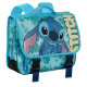 Mochila Cartable 2.0 Azul Disney Lilo y Stitch Cute