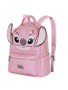 Mochila Heady Rosa Disney Lilo y Stitch Angel Face