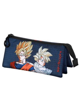 Estuche Portatodo Triple Azul Oscuro Dragon Ball Unity