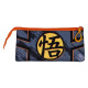 Estuche Portatodo Triple Dragon Ball Warrior