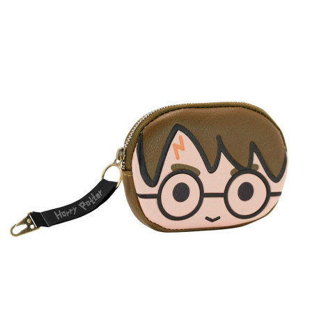 Monedero Pill Marrón Harry Potter Chibi