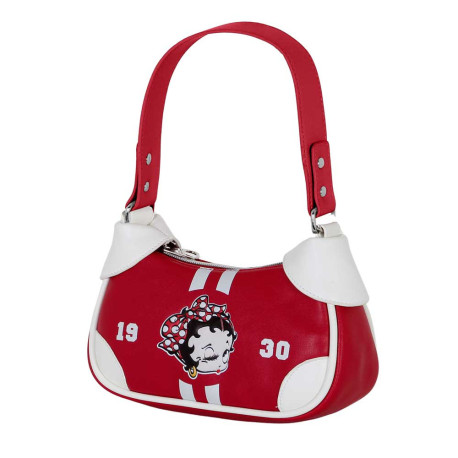 Bolso Fancy Casual Burdeos Betty Boop Varsity