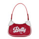 Bolso Fancy Casual Burdeos Betty Boop Varsity