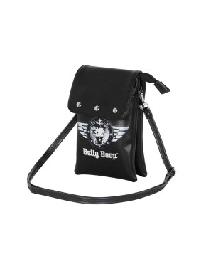 Bolso Móvil Negro Betty Boop Motor Love