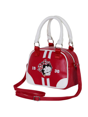 Bolso Bowling Fashion Burdeos Betty Boop Varsity