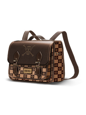 Bolso-Mochila Satchel Camel One Piece Chess