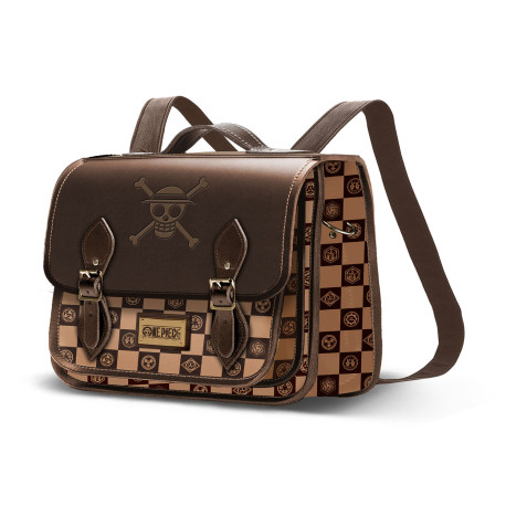 Bolso-Mochila Satchel Camel One Piece Chess