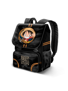 Mochila Expandible EXP Negro One Piece Ropes