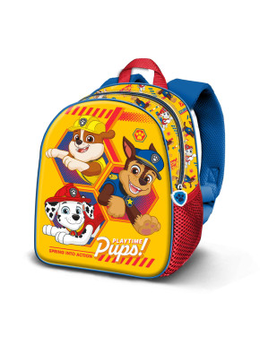 Mochila 3D Elite Amarillo La Patrulla Canina Playful