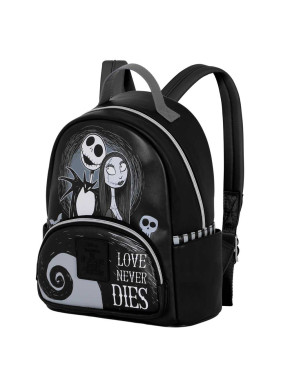 Mochila Heady Negro Pesadilla Antes de Navidad Love