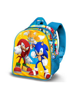 Mochila 3D Elite Amarillo Sonic The Hedgehog SEGA S&K