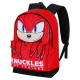 Mochila HS FAN 2.2 Rojo Sonic The Hedgehog SEGA Knuckles Sight