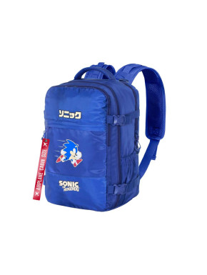 Sac à dos Mercure Voyage Cabine Avion Bleu Sonic The Hedgehog SEGA Action