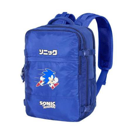 Mochila de Viaje Mercury Grande Azul Sonic The Hedgehog SEGA Action