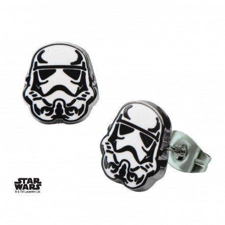 Pendientes Stormtrooper Casco Star Wars