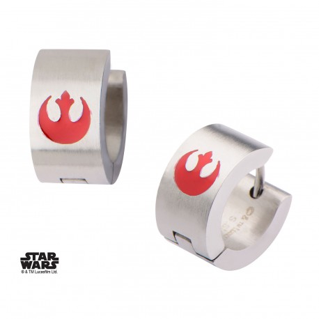 Pendientes Logo Rebelión Star Wars Esmaltados