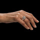 Anillo Nenya De Galadriel (Plata De Ley) Talla 6.75 El Señor De Los Anillos