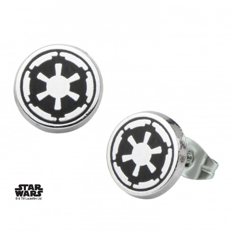 Pendientes Emblema Imperio Star Wars