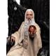 Figura 1/6 Saruman The White On Throne 110 Cm El Señor De Los Anillos