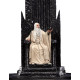 Figura 1/6 Saruman The White On Throne 110 Cm El Señor De Los Anillos