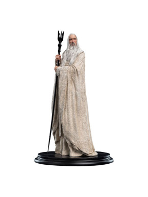 Figura 1/6 Saruman The White Wizard (Classic Series) 33 Cm El Señor De Los Anillos