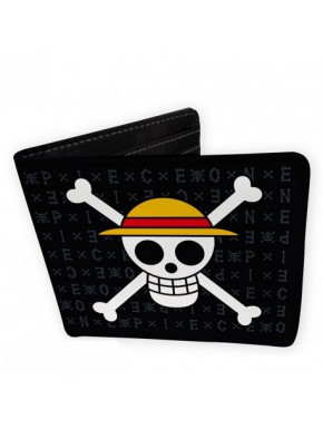 Carteira Vinil Caveira One Piece design pirata