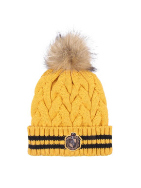 Gorro Hufflepuff Harry Potter con bola