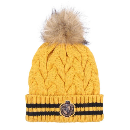 Gorro Hufflepuff Harry Potter con bola