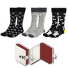 Set de 3 pares de calcetines Carta Hogwarts Harry Potter