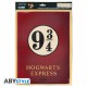 Plate Metal Hogwarts Express Harry Potter