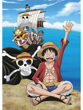 Manta Polar One Piece Luffy 100 x 140 cm