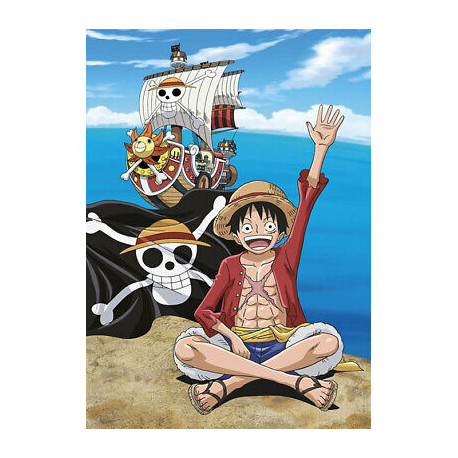 Manta Polar One Piece Luffy 100 x 140 cm