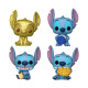 StitchHoliday 2024 Pack de 4 Figura Pocket POP! Vinyl Dreidel Box 4 cm