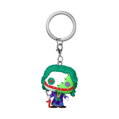 DC Patchwork Llaveros Pocket POP! Vinyl Joker 4 cm Expositor (12)