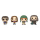 Harry Potter Holiday 2024 Pack de 4 Llaveros Pocket POP! Vinyl Tree Holiday Box 4 cm