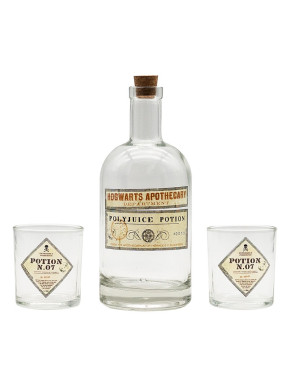 HARRY POTTER - Bottle and glasses Set - Potion