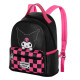 Mochila Heady Kuromi de ajedrez Sanrio