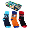 Pack de 3 calcetines Dragon Ball Logos