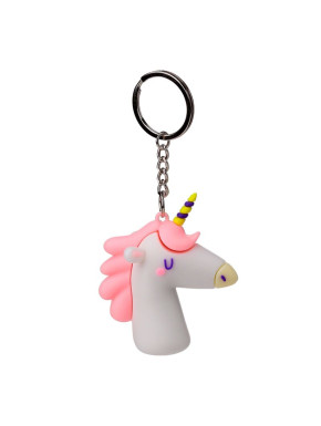 Llavero 3D de PVC El Unicornio Mágico