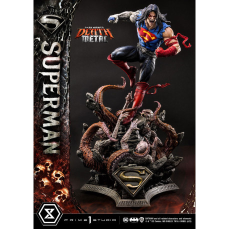 Figura Dark Nights: Death Metal 1/3 Death Metal Superman 94 Cm